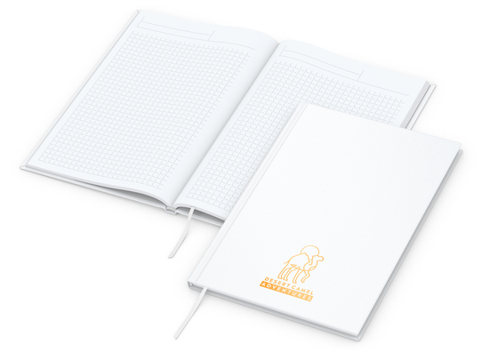 Notizbuch Memo-Book Umfang klein Hardcover matt-farbig
