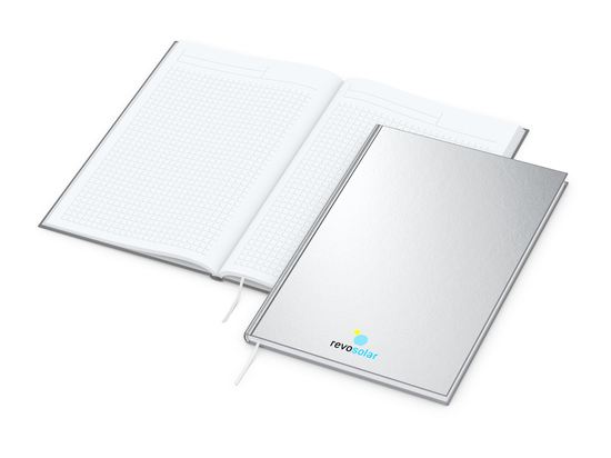 Notizbuch Memo-Book A4 Bestseller inkl. Siebdruck-Digital