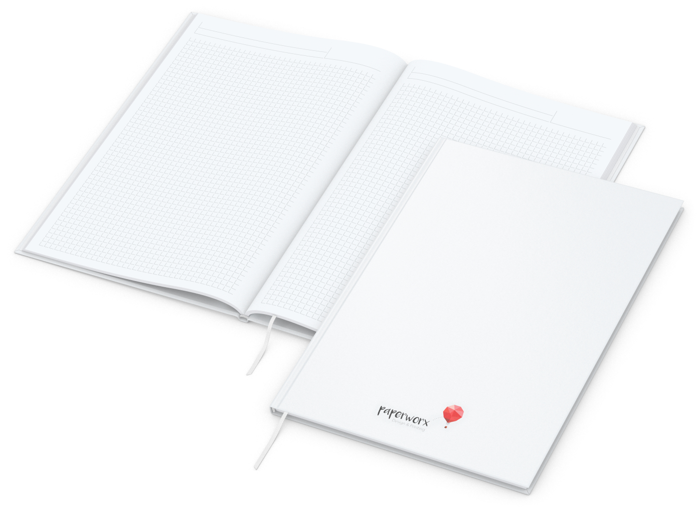 Notizbuch Memo-Book A4 Bestseller inkl. Siebdruck-Digital