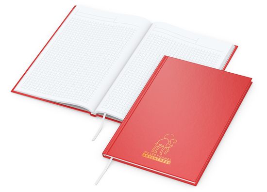 Notizbuch Memo-Book EXPRESS Umfang klein Hardcover matt-farbig