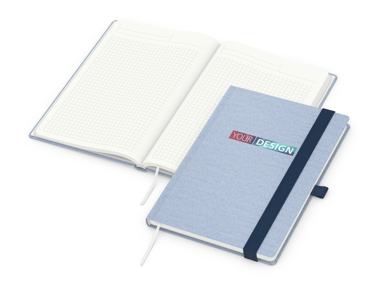 Notizbuch Ocean-Book RECYCLING rPET-Hardcover farbig A5