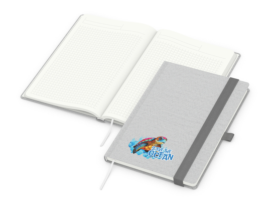Notizbuch Ocean-Book RECYCLING rPET-Hardcover farbig A5