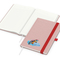Notizbuch Ocean-Book RECYCLING rPET-Hardcover farbig A5, Lineatur Winkelkaro, Material-Infoblatt nein