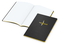 Notizbuch Tablet-Book Farbschnitt Naturkarton-Softcover schwarz