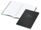Notizbuch Tablet-Book Farbschnitt Naturkarton-Softcover schwarz