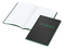 Notizbuch Tablet-Book Farbschnitt Naturkarton-Softcover schwarz