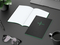 Notizbuch Tablet-Book Farbschnitt Naturkarton-Softcover schwarz