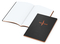 Notizbuch Tablet-Book Farbschnitt Naturkarton-Softcover schwarz