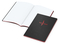 Notizbuch Tablet-Book Farbschnitt Naturkarton-Softcover schwarz