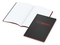 Notizbuch Tablet-Book Farbschnitt Naturkarton-Softcover schwarz