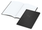 Notizbuch Tablet-Book Farbschnitt Naturkarton-Softcover schwarz