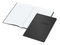 Notizbuch Tablet-Book Farbschnitt Naturkarton-Softcover schwarz
