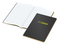 Notizbuch Tablet-Book Farbschnitt Naturkarton-Softcover schwarz