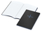 Notizbuch Tablet-Book Farbschnitt Naturkarton-Softcover schwarz