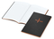 Notizbuch Tablet-Book Farbschnitt Naturkarton-Softcover schwarz