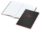 Notizbuch Tablet-Book Farbschnitt Naturkarton-Softcover schwarz