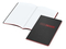 Notizbuch Tablet-Book Farbschnitt Naturkarton-Softcover schwarz