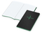 Notizbuch Tablet-Book Farbschnitt Naturkarton-Softcover schwarz