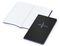 Notizbuch Tablet-Book Farbschnitt Naturkarton-Softcover schwarz