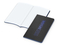 Notizbuch Tablet-Book Farbschnitt Naturkarton-Softcover schwarz