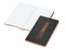 Notizbuch Tablet-Book Farbschnitt Naturkarton-Softcover schwarz