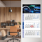 3-Monatskalender Einblatt Logic 3 Post A EXPRESS Design-Kalendarium