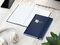 Notizbuch Visco-Book Buchleinen-Hardcover farbig A5