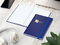 Notizbuch Visco-Book Buchleinen-Hardcover farbig A5