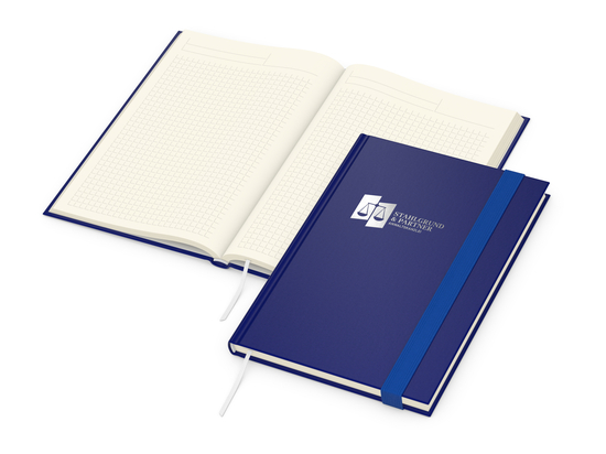 Notizbuch Visco-Book Buchleinen-Hardcover farbig A5