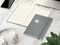 Notizbuch Visco-Book Buchleinen-Hardcover farbig A5