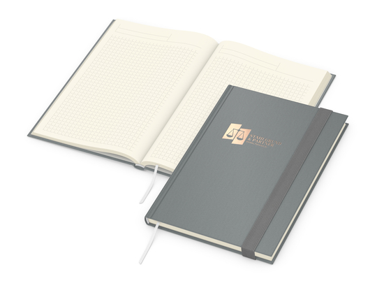 Notizbuch Visco-Book Buchleinen-Hardcover farbig A5