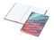Notizbuch Note-Book Ecken spitz Hardcover individuell bedruckt