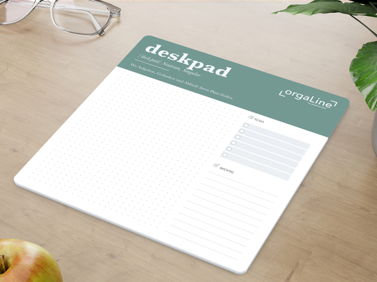 Haftnotiz-Mousepad orgaLine Deskpad Notizen To-dos Prioritäten