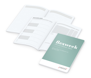 Wochenplaner Softcover orgaLine Flexweek To-dos Notizen Habit-Tracker