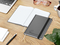 Notizbuch Hardcover Smart-Book Gummiband breit