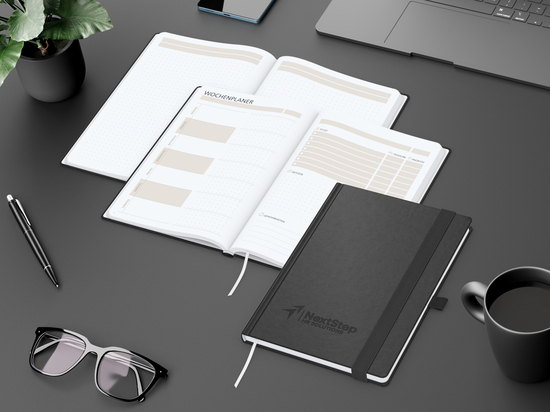 Notizbuch Hardcover orgaLine Mainbook Wochenplaner To-dos Prioritäten Ideen
