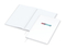 Notizbuch Note-Book Ecken spitz Hardcover matt-farbig