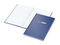 Notizbuch Note-Book Ecken spitz Hardcover matt-farbig