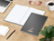 Notizbuch Note-Book Ecken spitz Hardcover matt-farbig