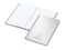 Notizbuch Note-Book Ecken spitz Hardcover matt-farbig