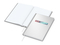 Notizbuch Note-Book Ecken spitz Hardcover matt-farbig