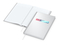 Notizbuch Note-Book Ecken spitz Hardcover matt-farbig
