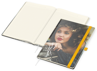 Notizbuch Match-Book Papier-Hardcover individuell bedruckt
