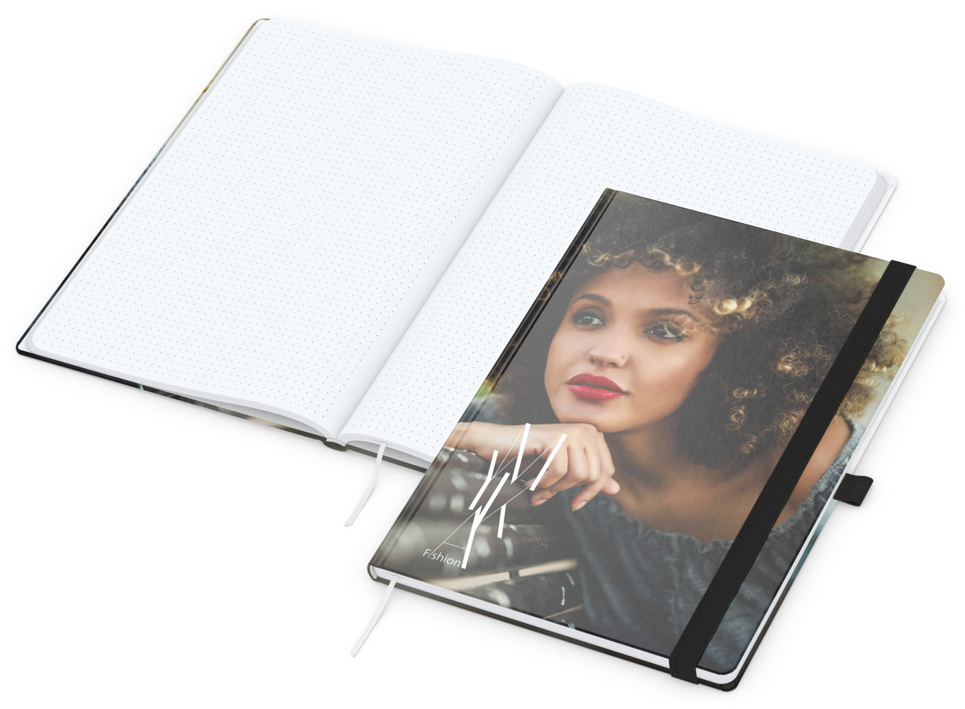 Notizbuch Match-Book Papier-Hardcover individuell bedruckt