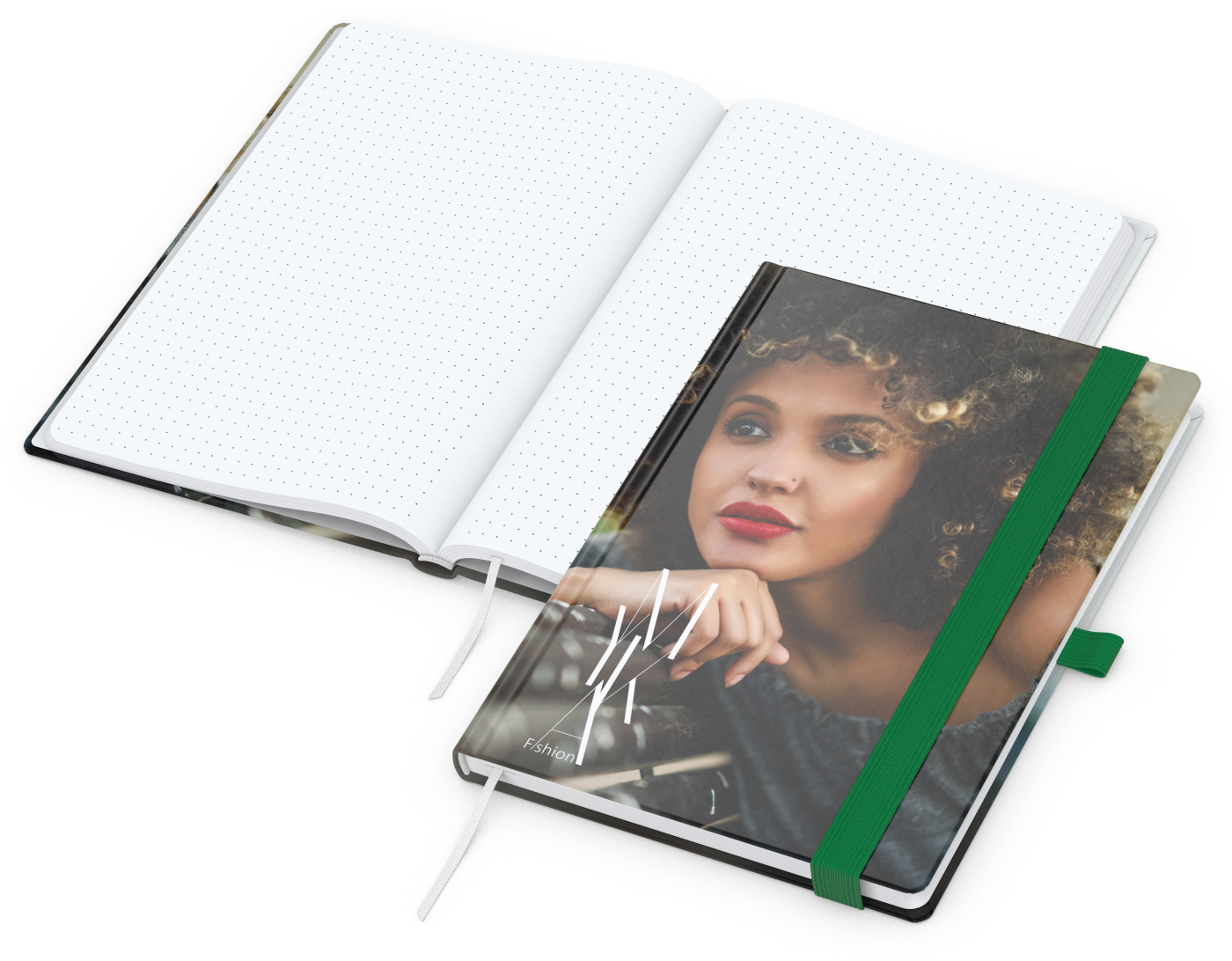 Notizbuch Match-Book Papier-Hardcover individuell bedruckt