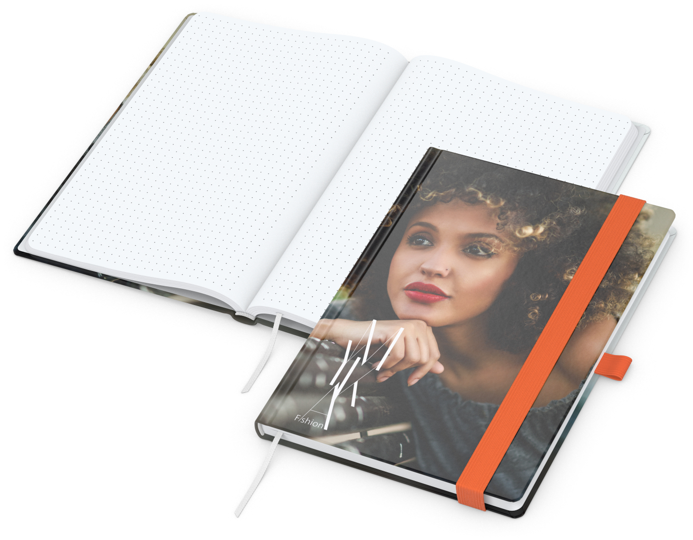 Notizbuch Match-Book Papier-Hardcover individuell bedruckt