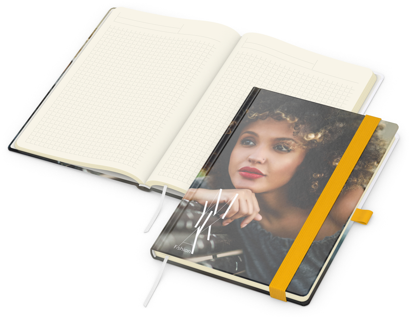 Notizbuch Match-Book Papier-Hardcover individuell bedruckt
