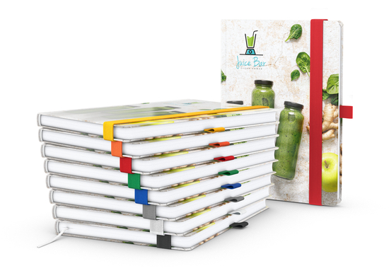 Notizbuch Match-Book Papier-Hardcover individuell bedruckt