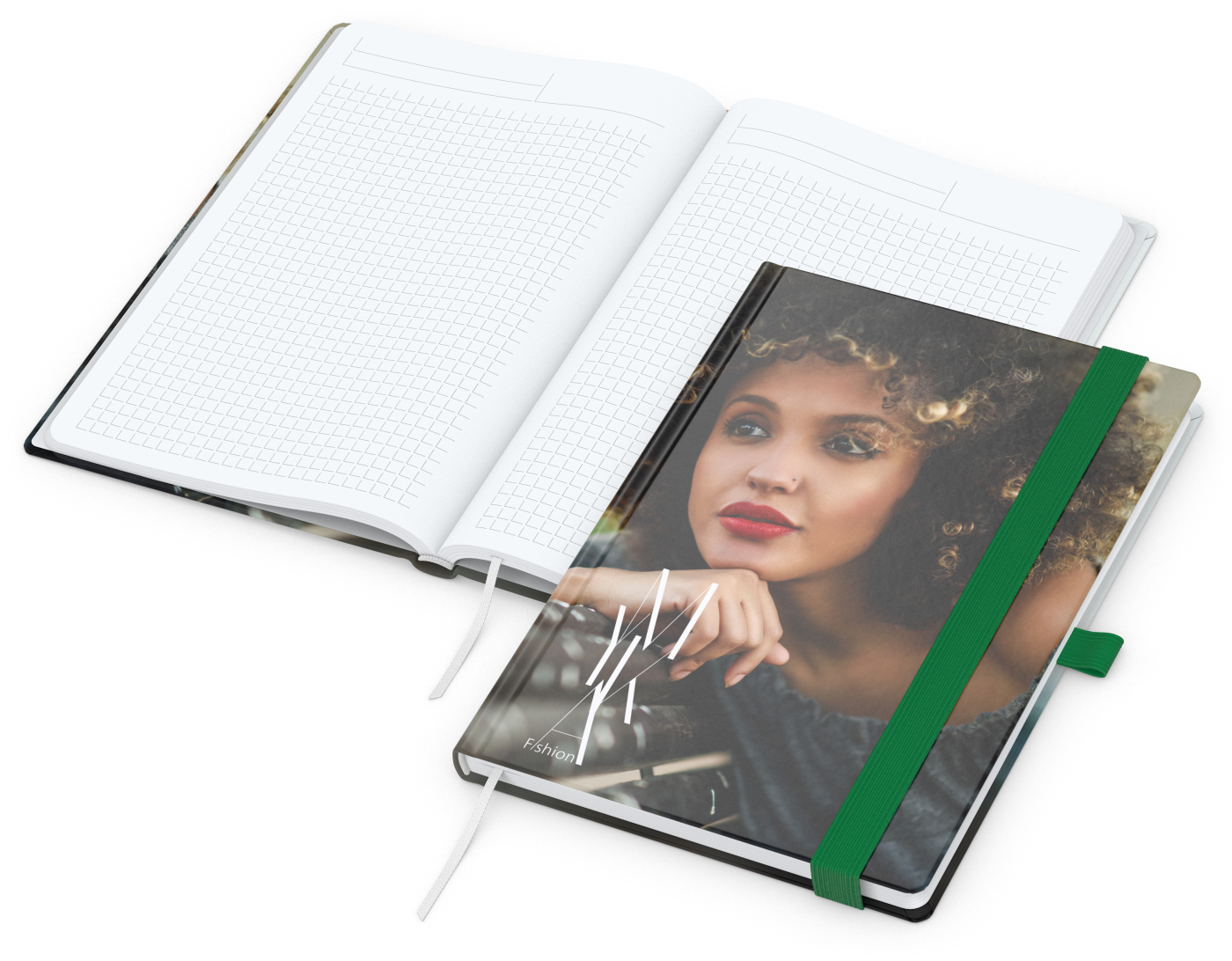 Notizbuch Match-Book Papier-Hardcover individuell bedruckt
