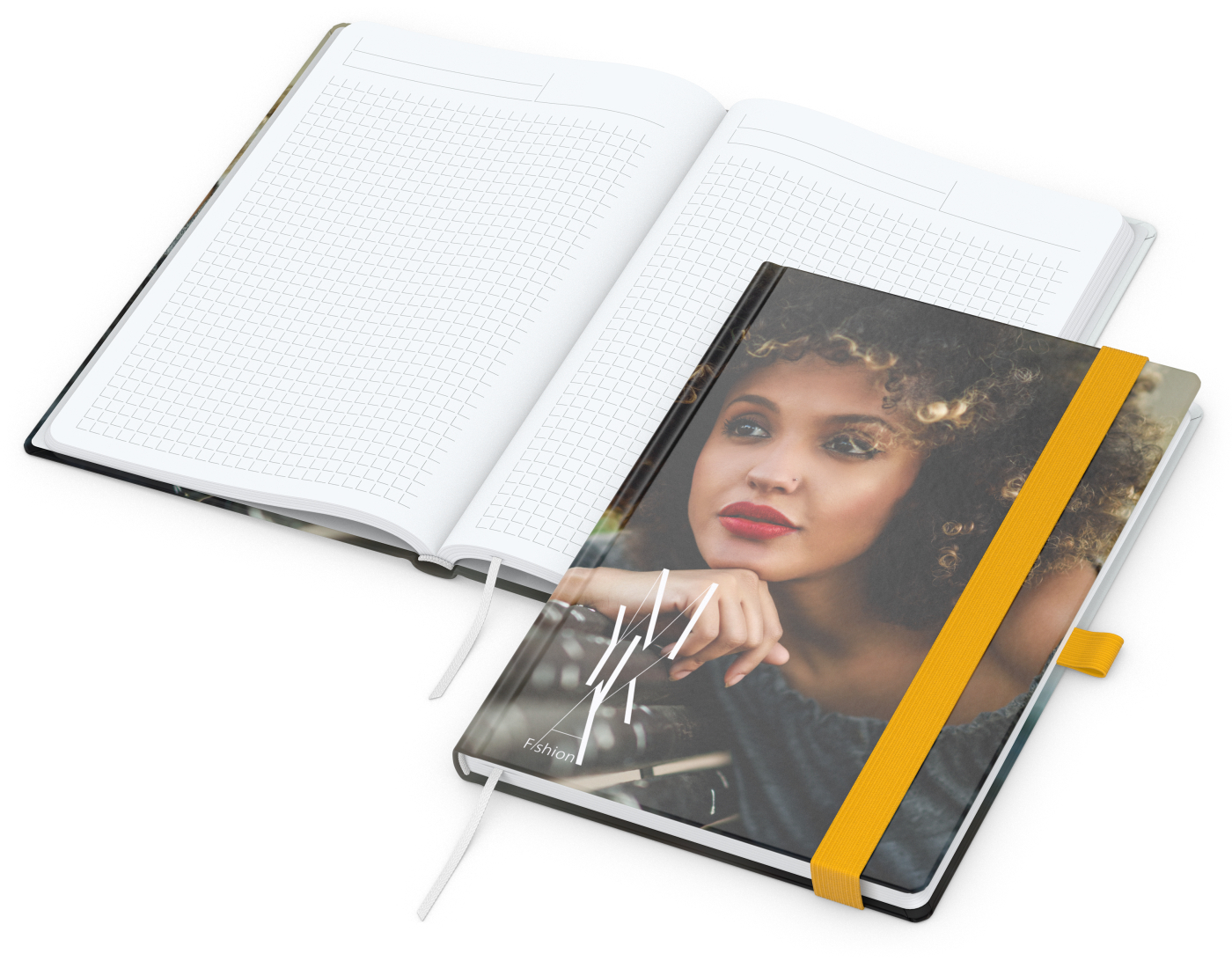 Notizbuch Match-Book Papier-Hardcover individuell bedruckt